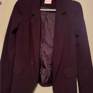 Silence + Noise Classic Black Blazer